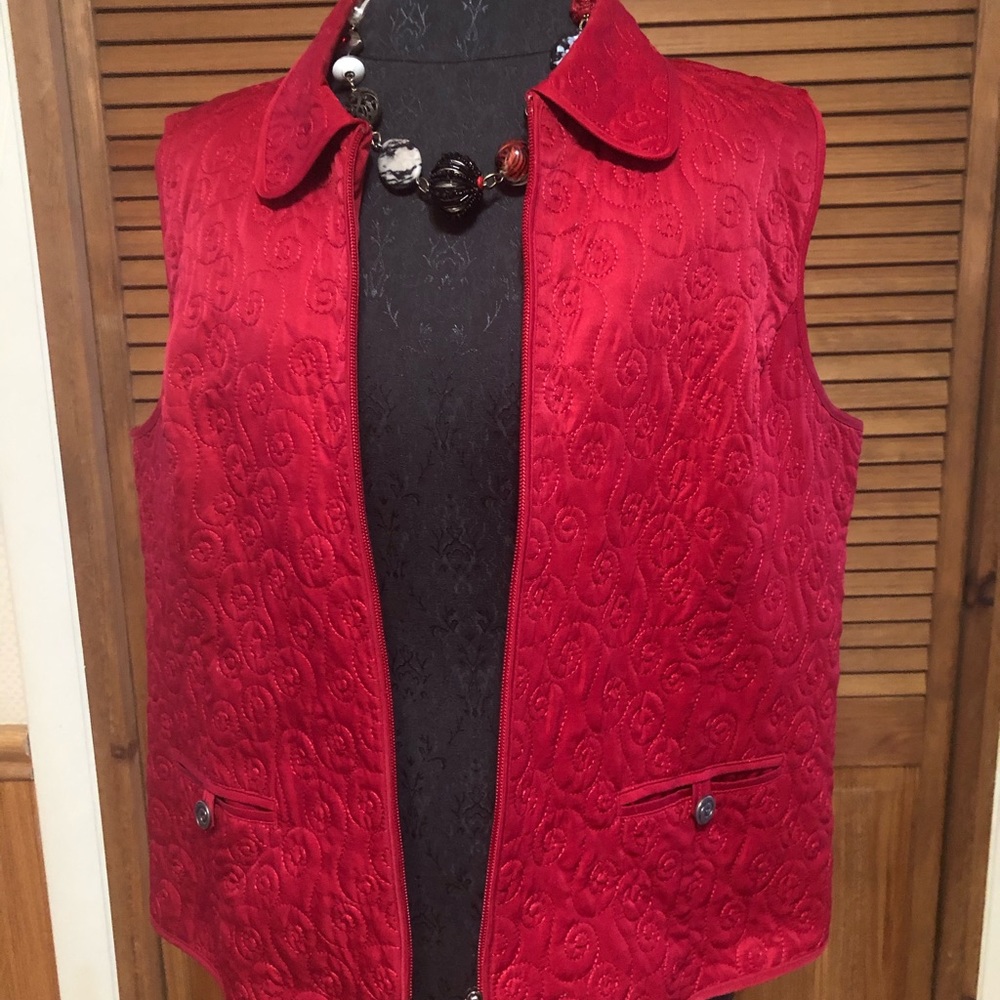 Red vest